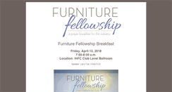 Desktop Screenshot of furniturefellowshipbreakfast.com